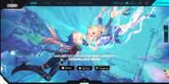 How the official Tower of Fantasy website looks like (Image via Level Infinite)